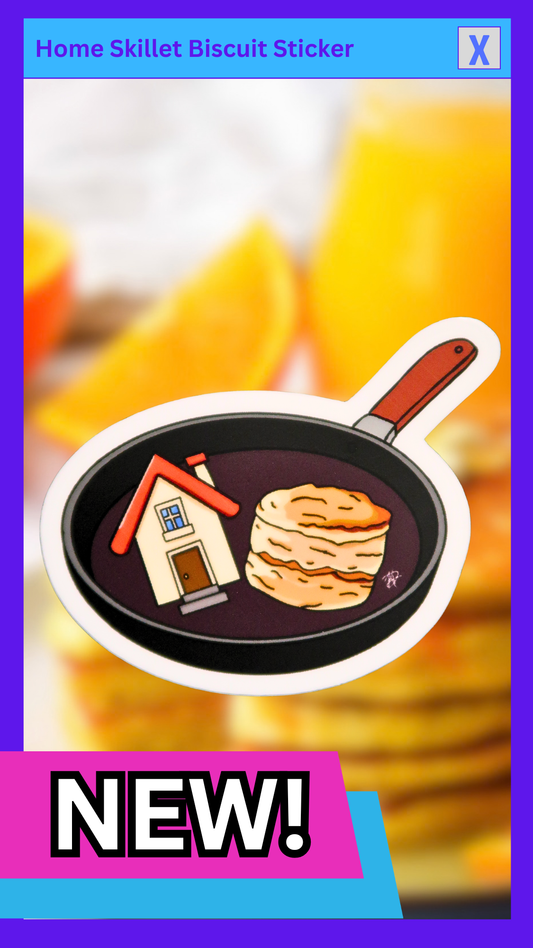 Home Skillet Biscuit sticker