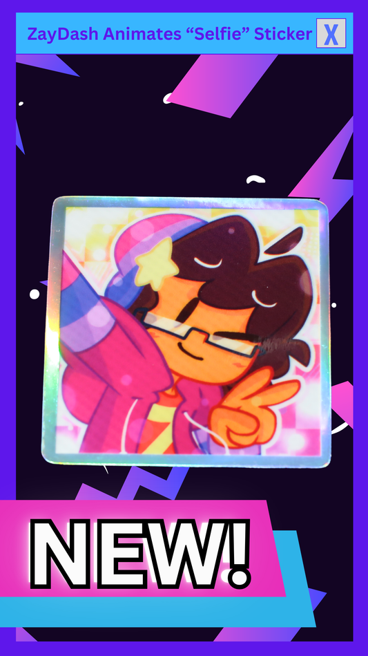ZayDash Animates " Selfie " Sticker