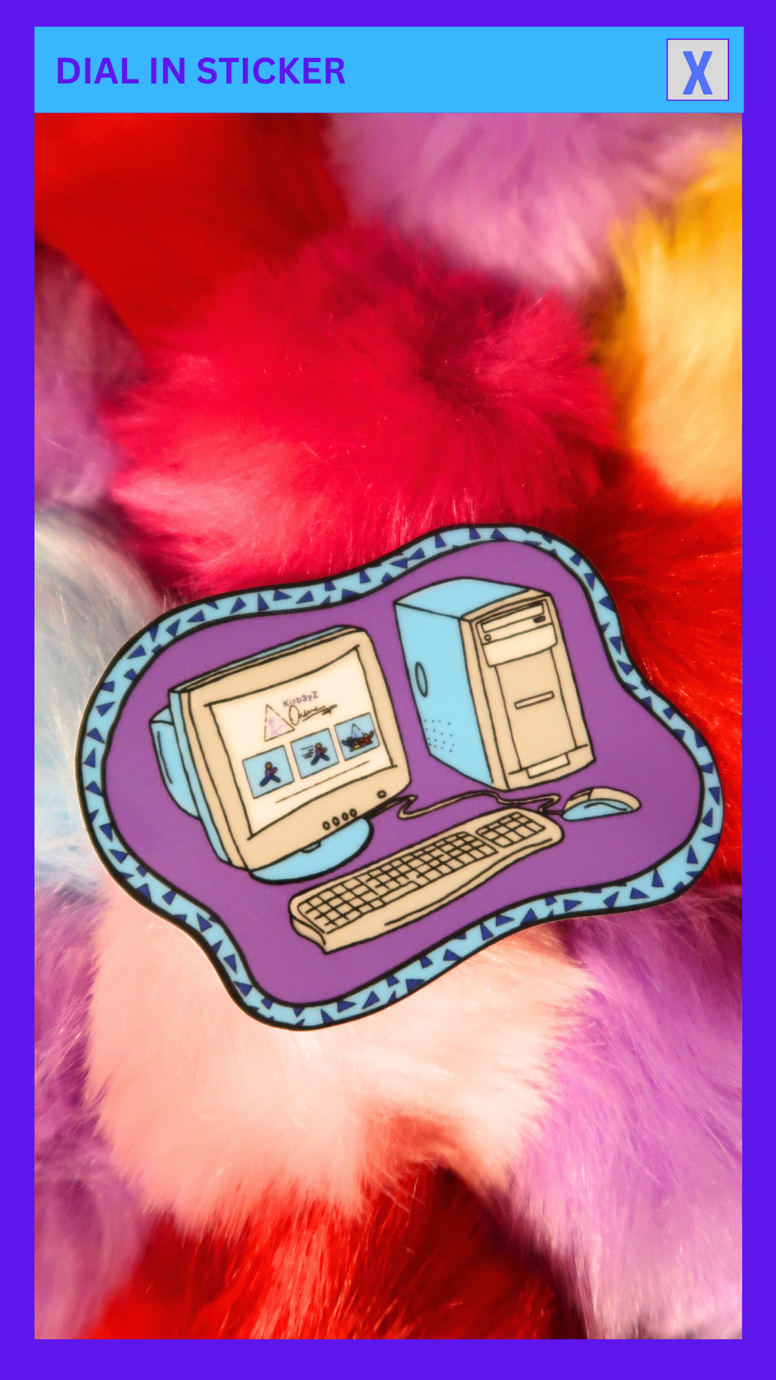 DIAL IN STICKER