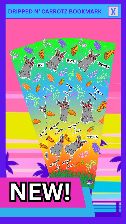 Drippin' N' Carrotz Bookmark