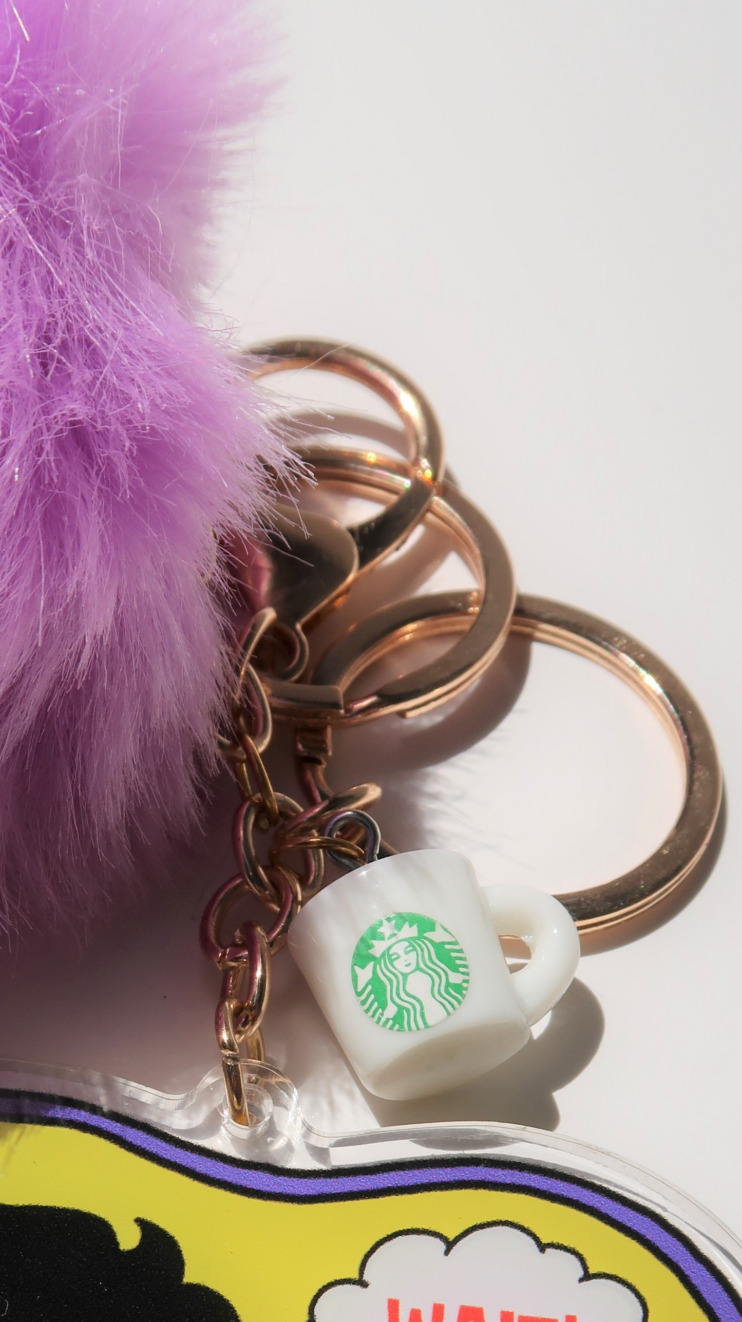 First Sip Keychain