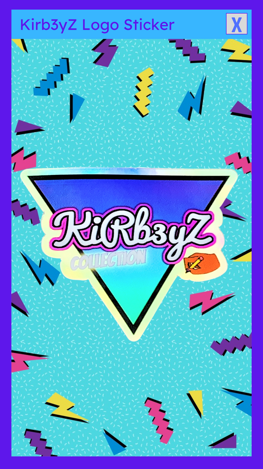 KIRB3YZ Logo Sticker